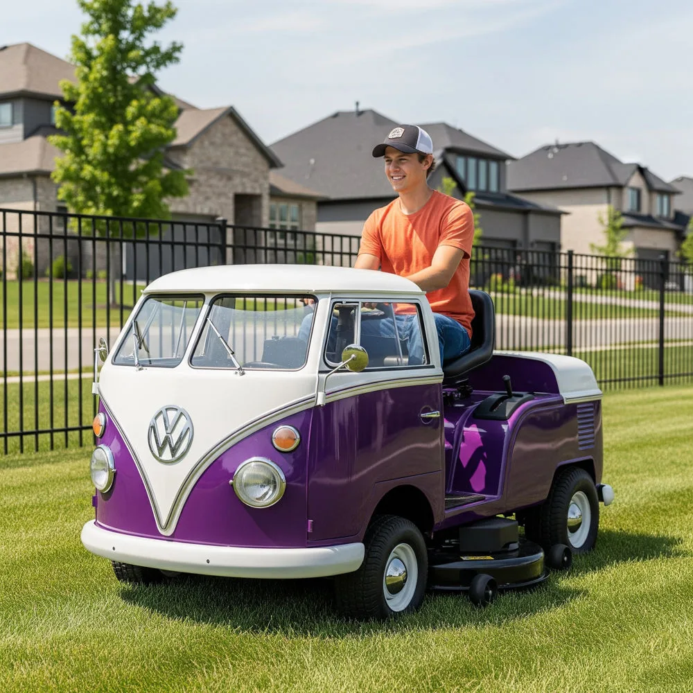 Volkswagen Bus Mowers