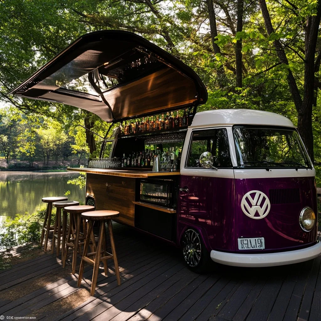 Volkswagen Bus Outdoor Bar