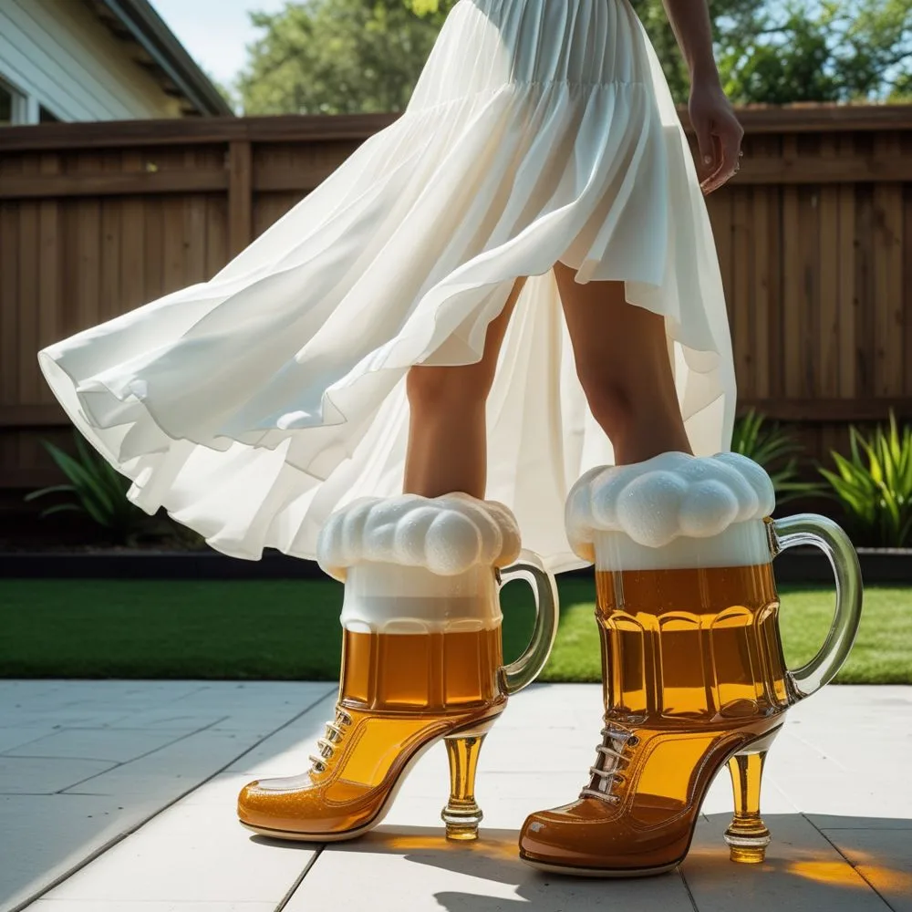 Beer Mug High Heels