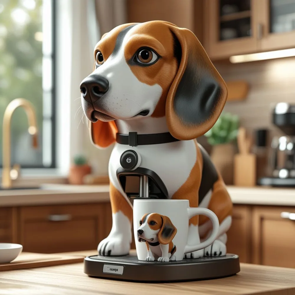 Dog Shaped Coffee Maker