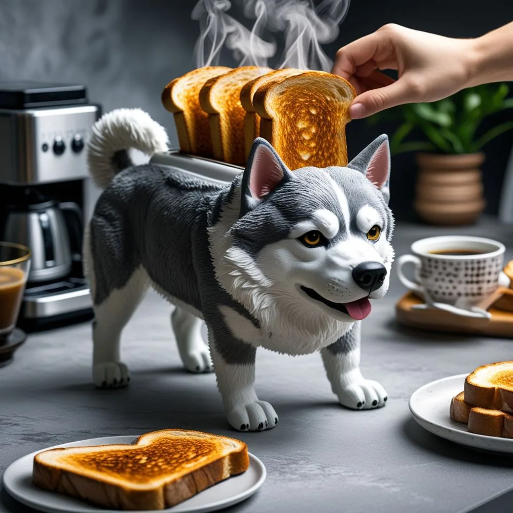 Dog Shaped Toaster