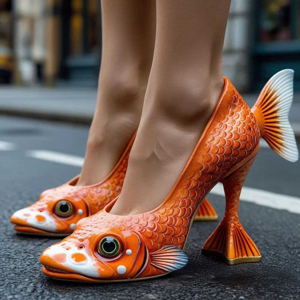 Fish High Heels