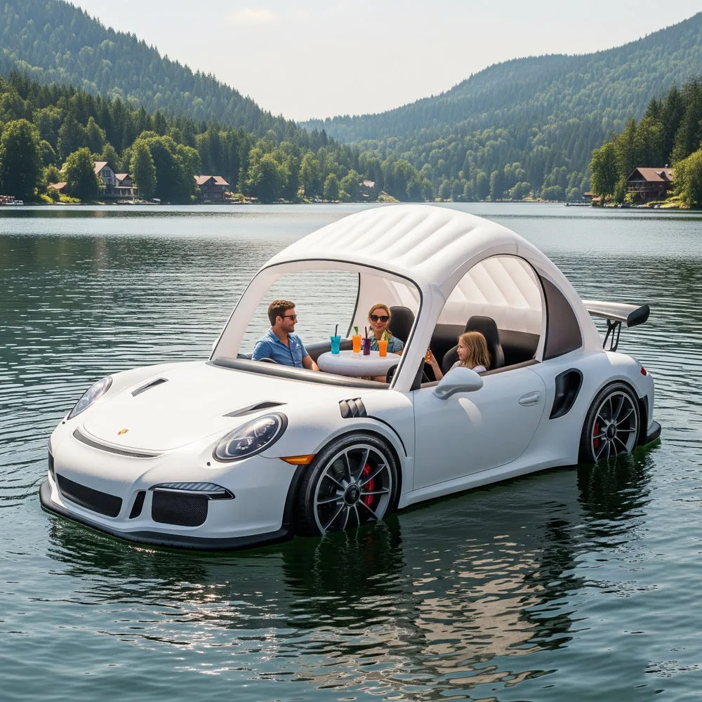 Inflatable Sports Car Lake Floats