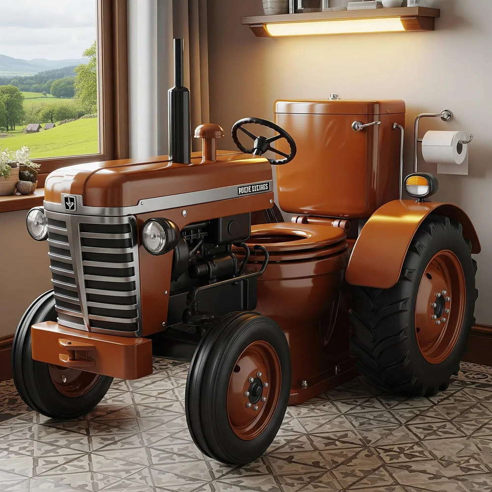 Tractor Toilet