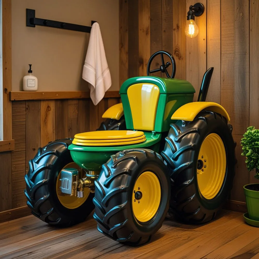 Tractor Toilet
