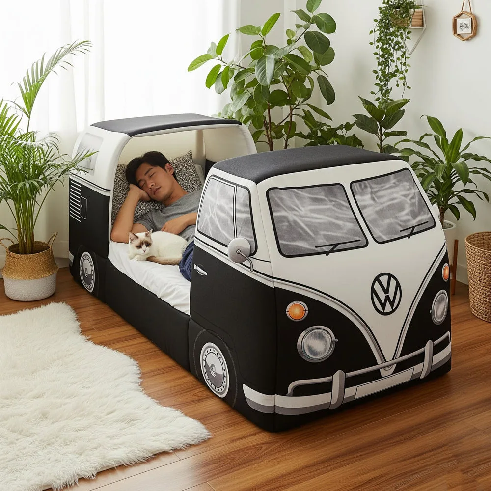 VW Bus Human and Pet Bed