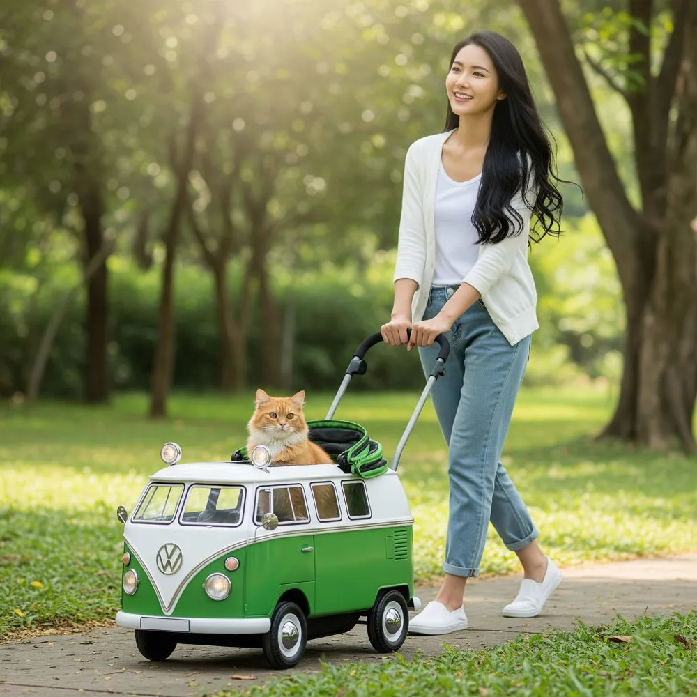 VW Bus Pet Stroller