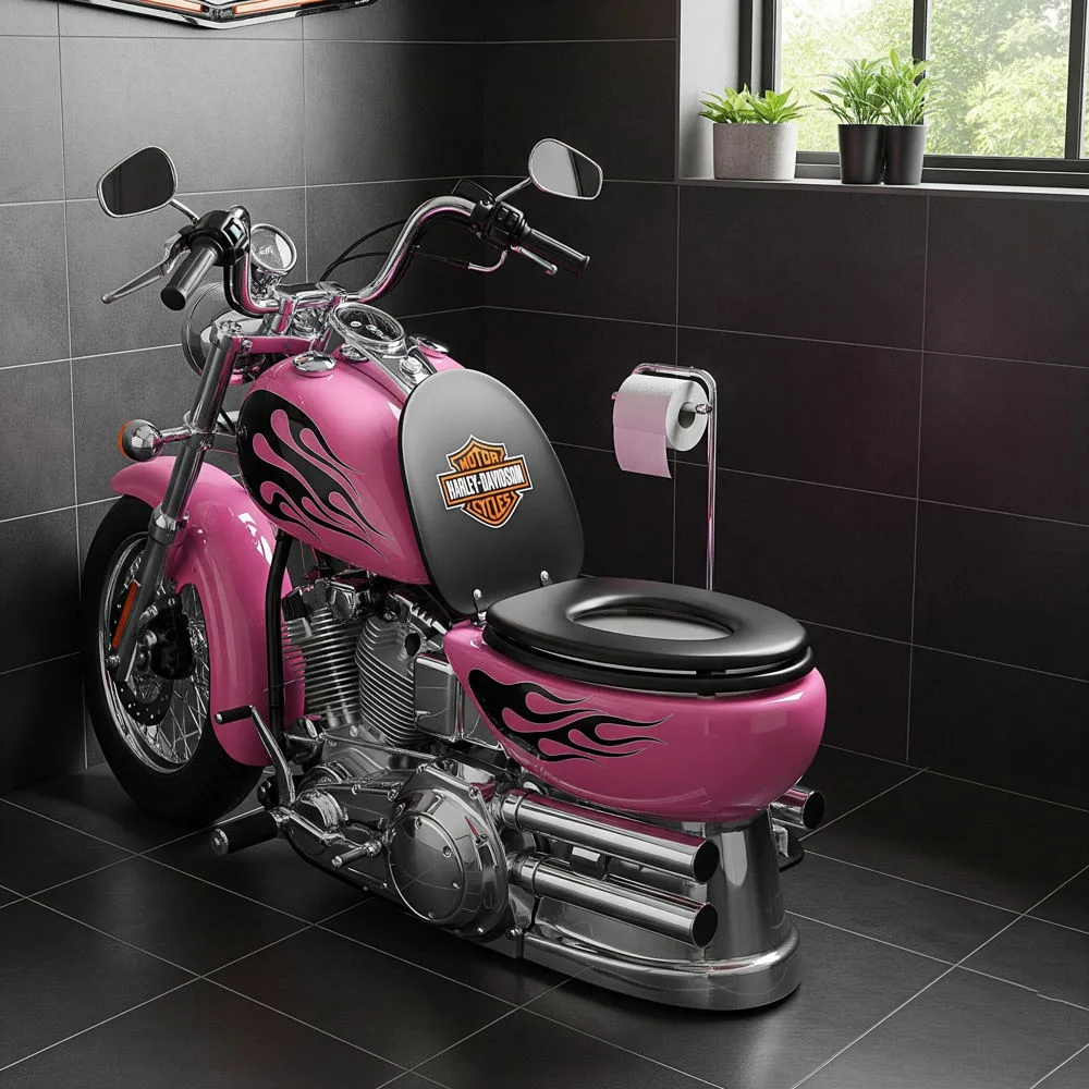 Harley Davidson Toilet