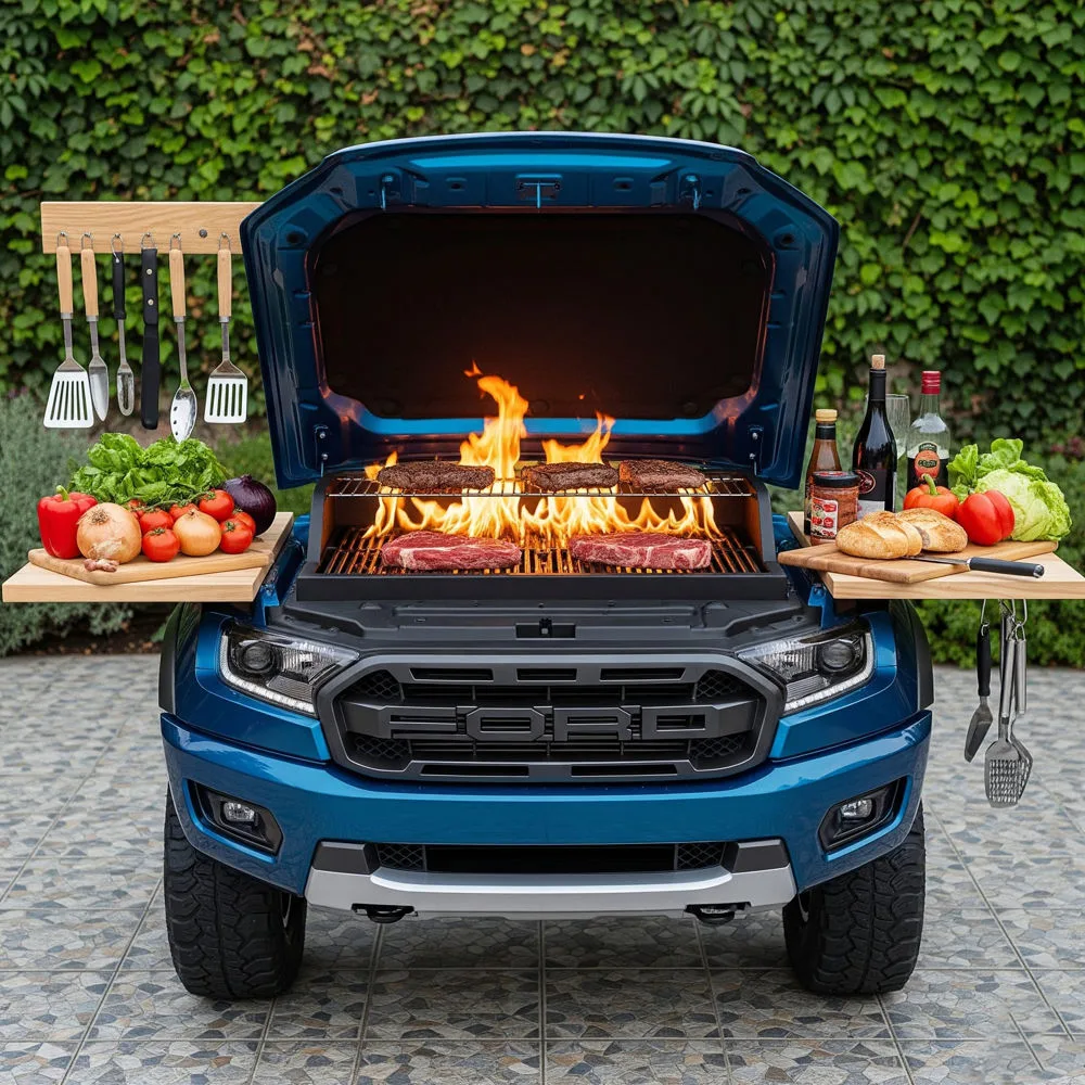 Pickup Truck BBQ Grills