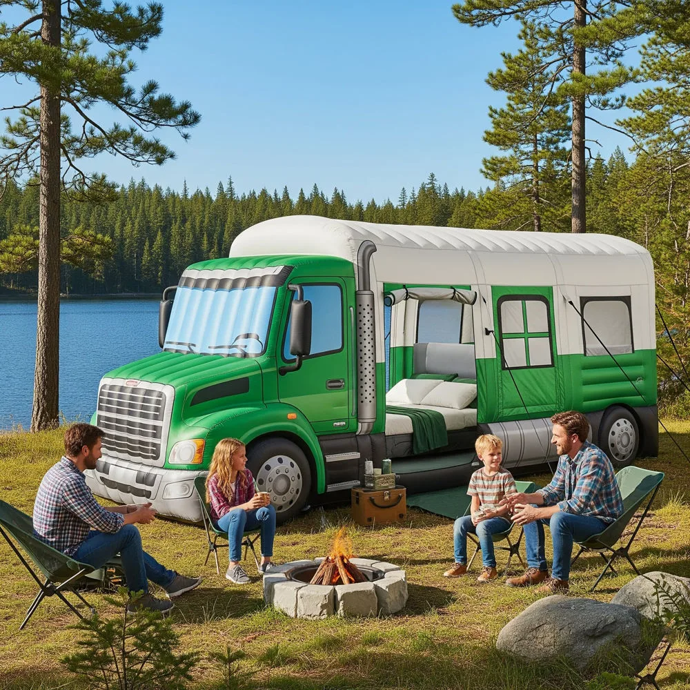 Semi Truck Camping Tent