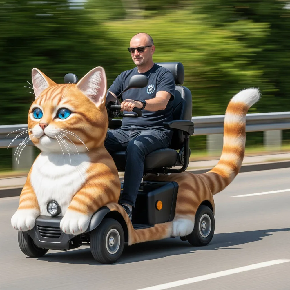 Cat Shaped Mobility Scooter