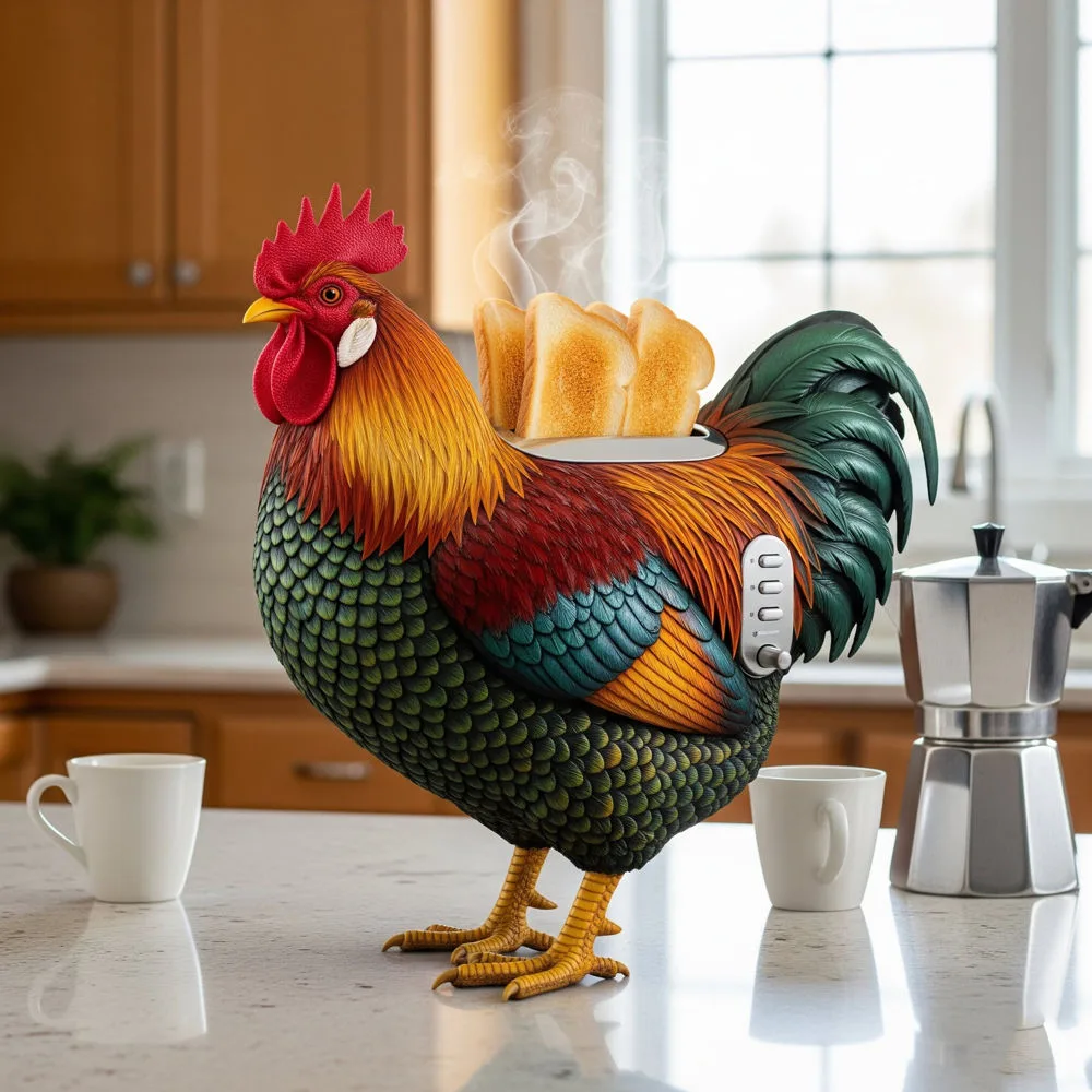 Chicken Shaped Toasters