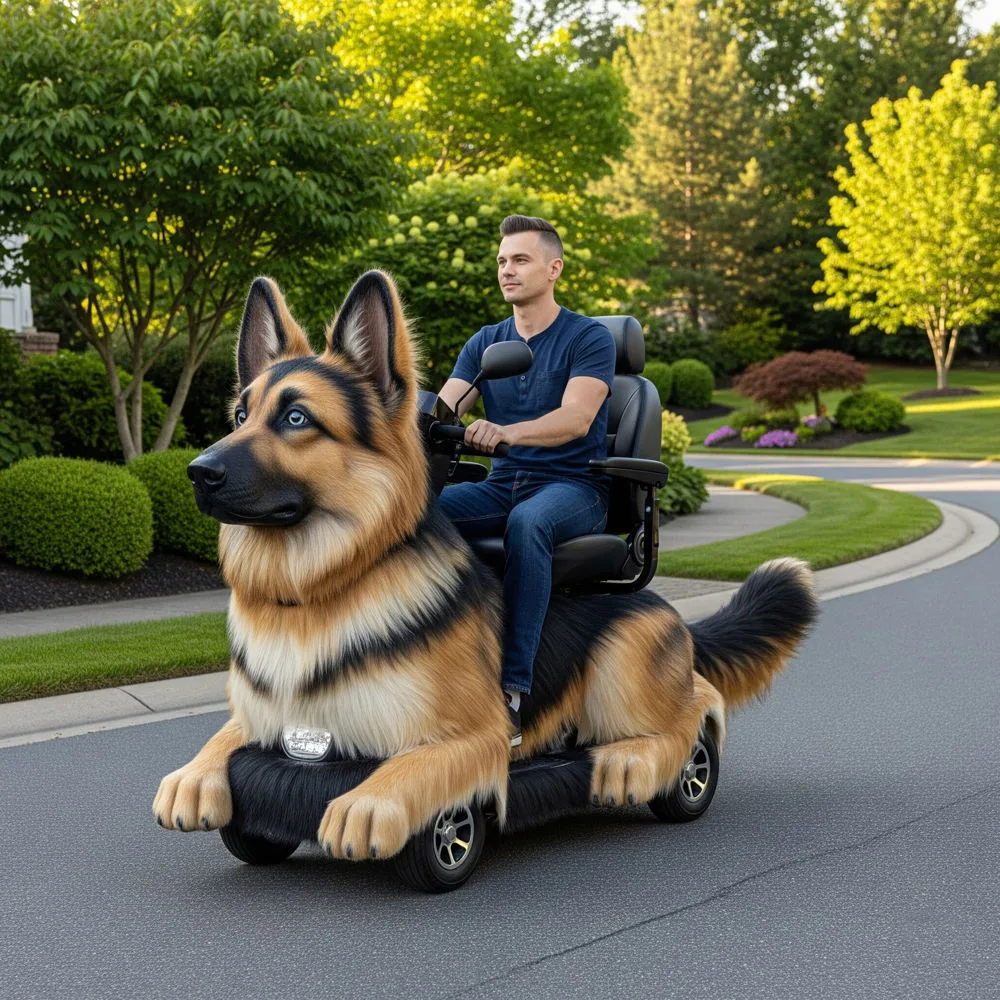 Dog Shaped Mobility Scooter