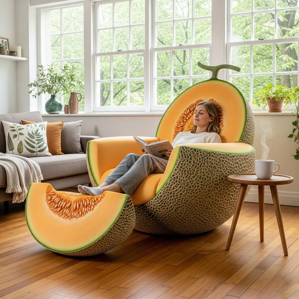 Giant Fruit Shaped Recliners