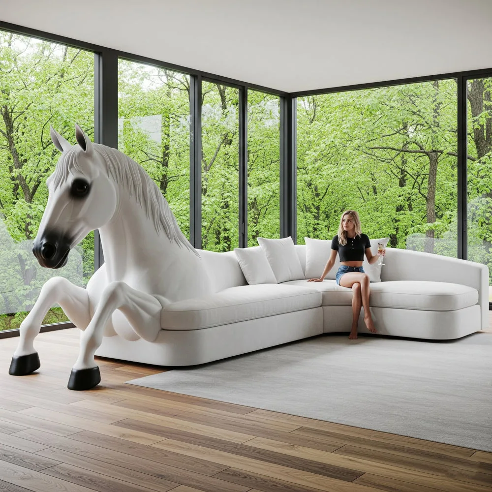 Horse Shaped Sofas
