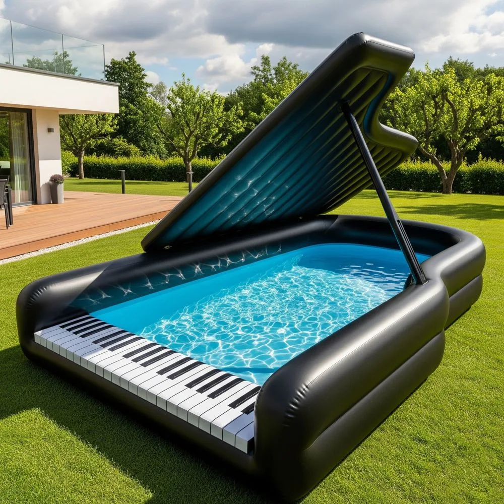 Inflatable Piano Pools