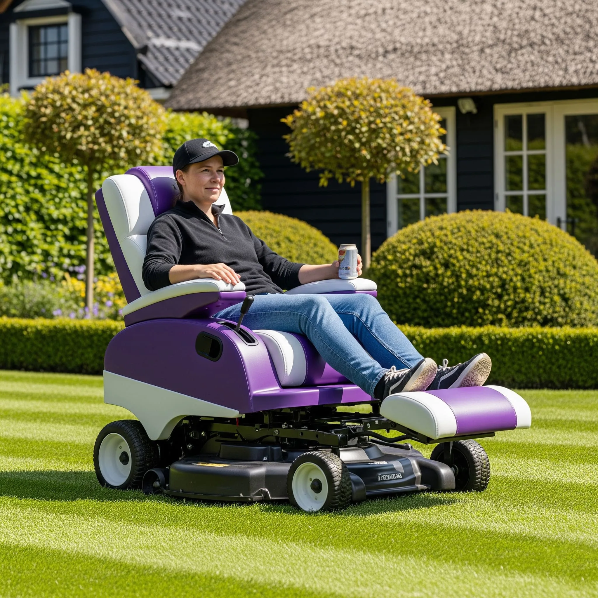 Recliner Lawn Mower