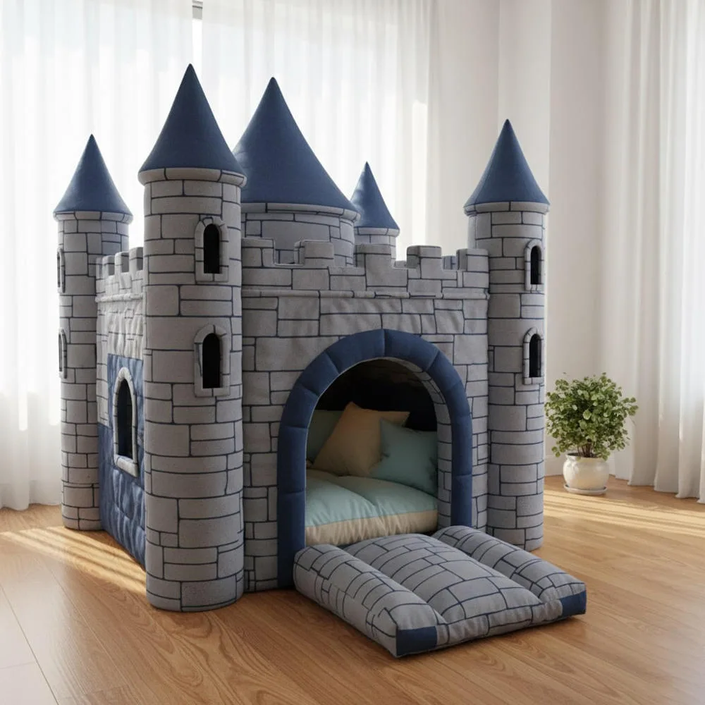 Castle Shaped Lounge Pods