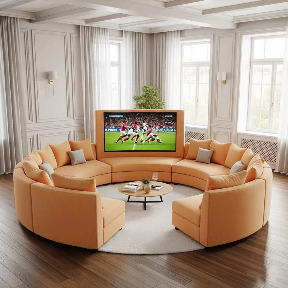 Circular TV Sofas