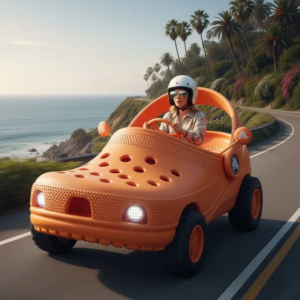 Crocs Shaped Cars